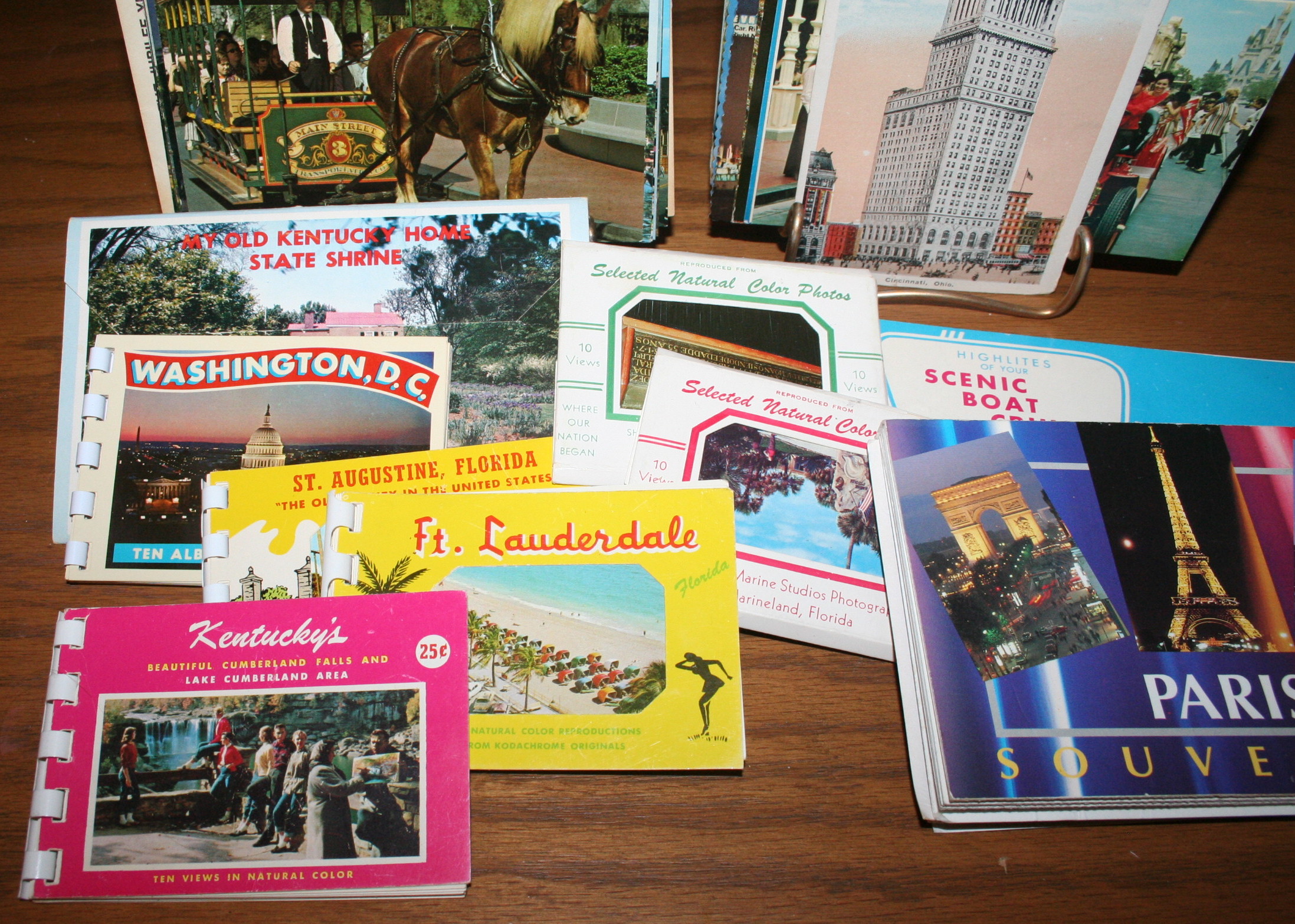 Vintage Postcards and Souvenir Photo Books