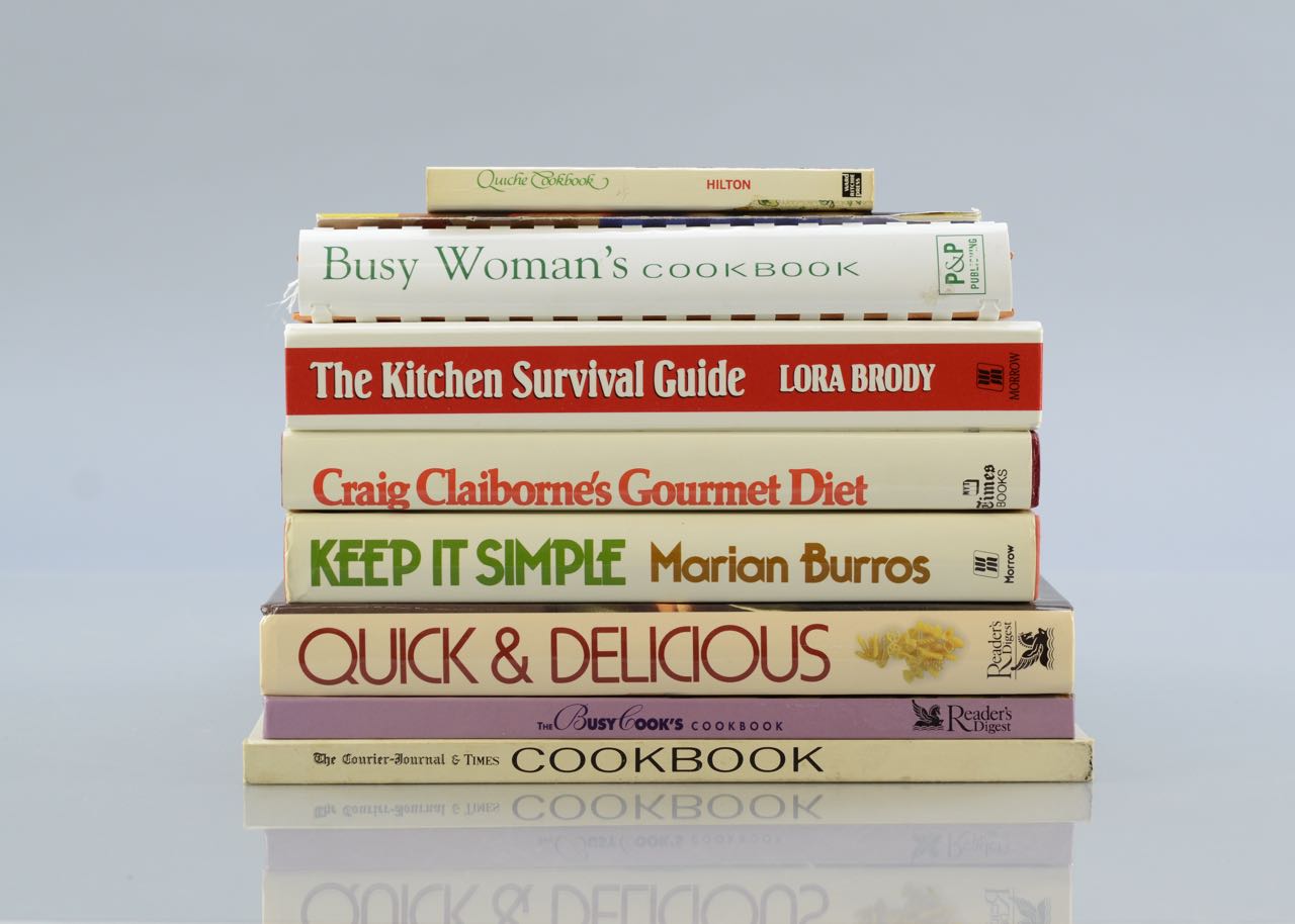 Vintage Books on Railroads and Dollhouses