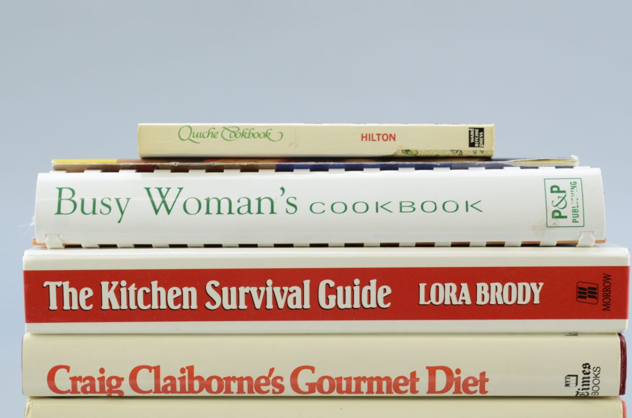 Vintage Books on Railroads and Dollhouses