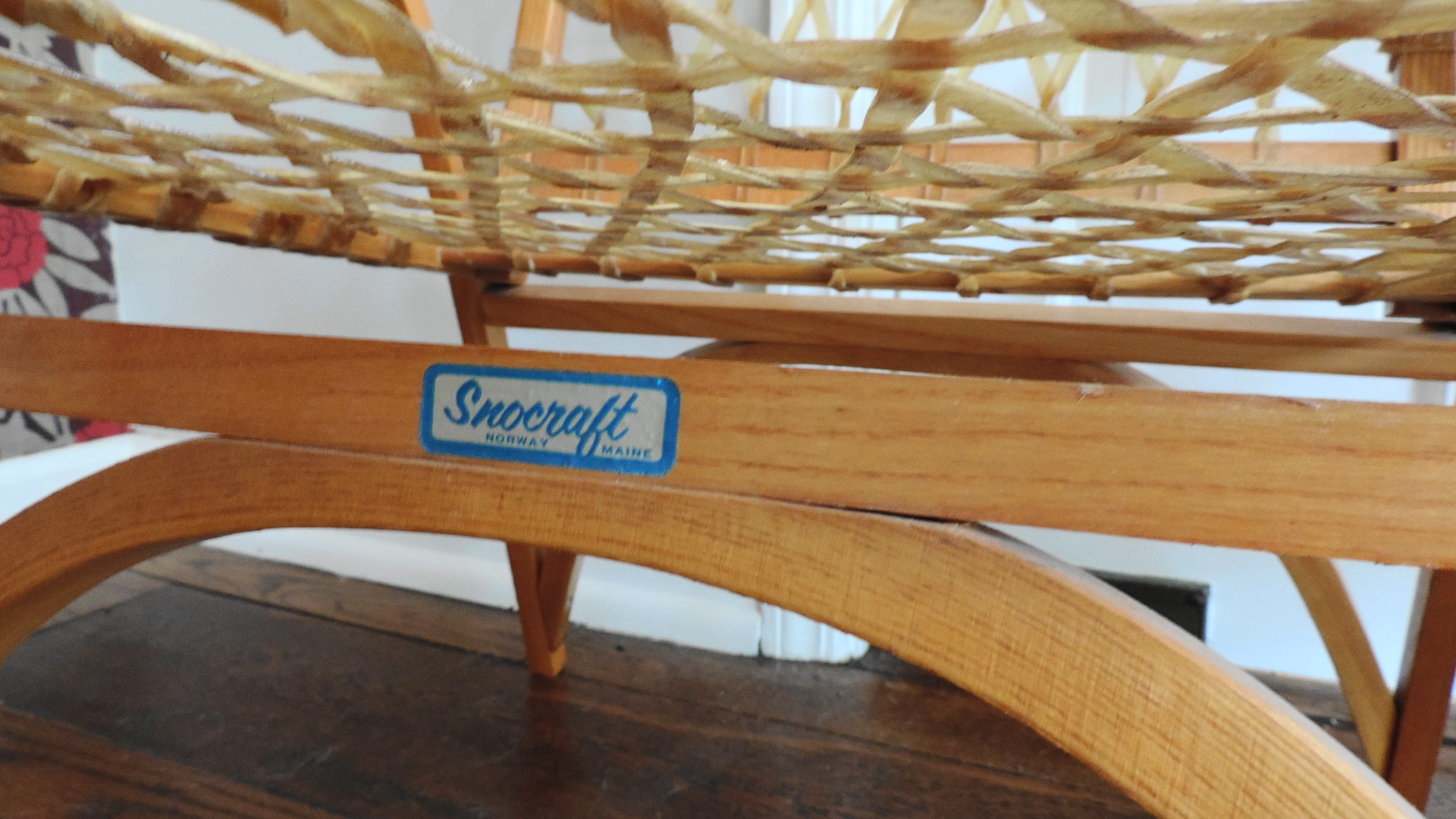 Vintage Snocraft Snow Shoe Chair