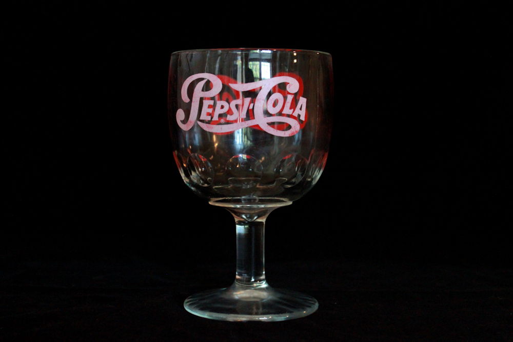 Vintage Pepsi Cola Goblet Set