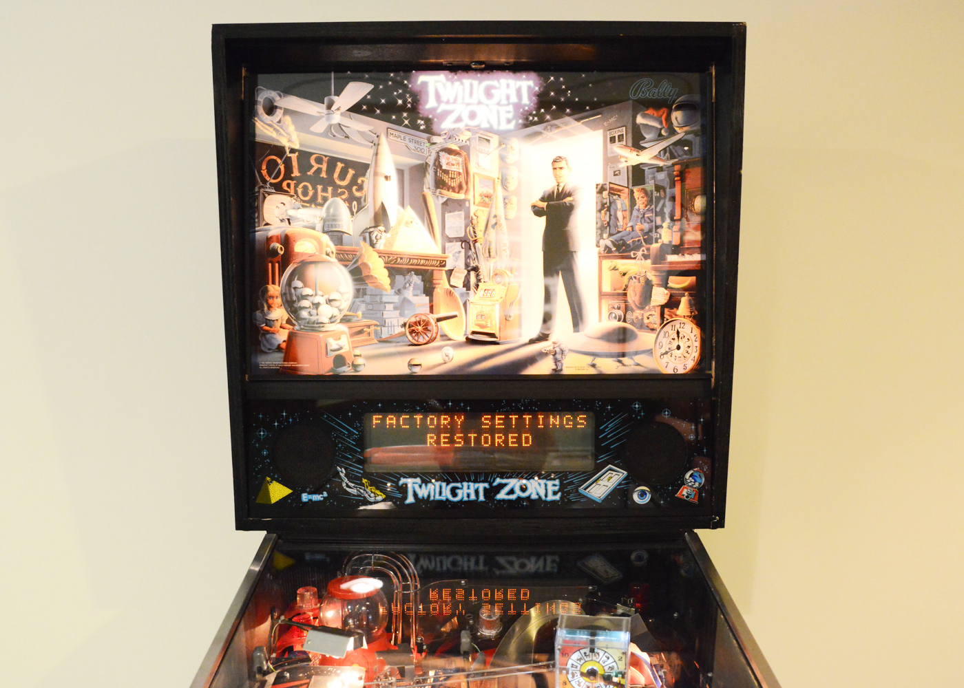 1993 "Twilight Zone" Electronic Pinball Machine by Midway