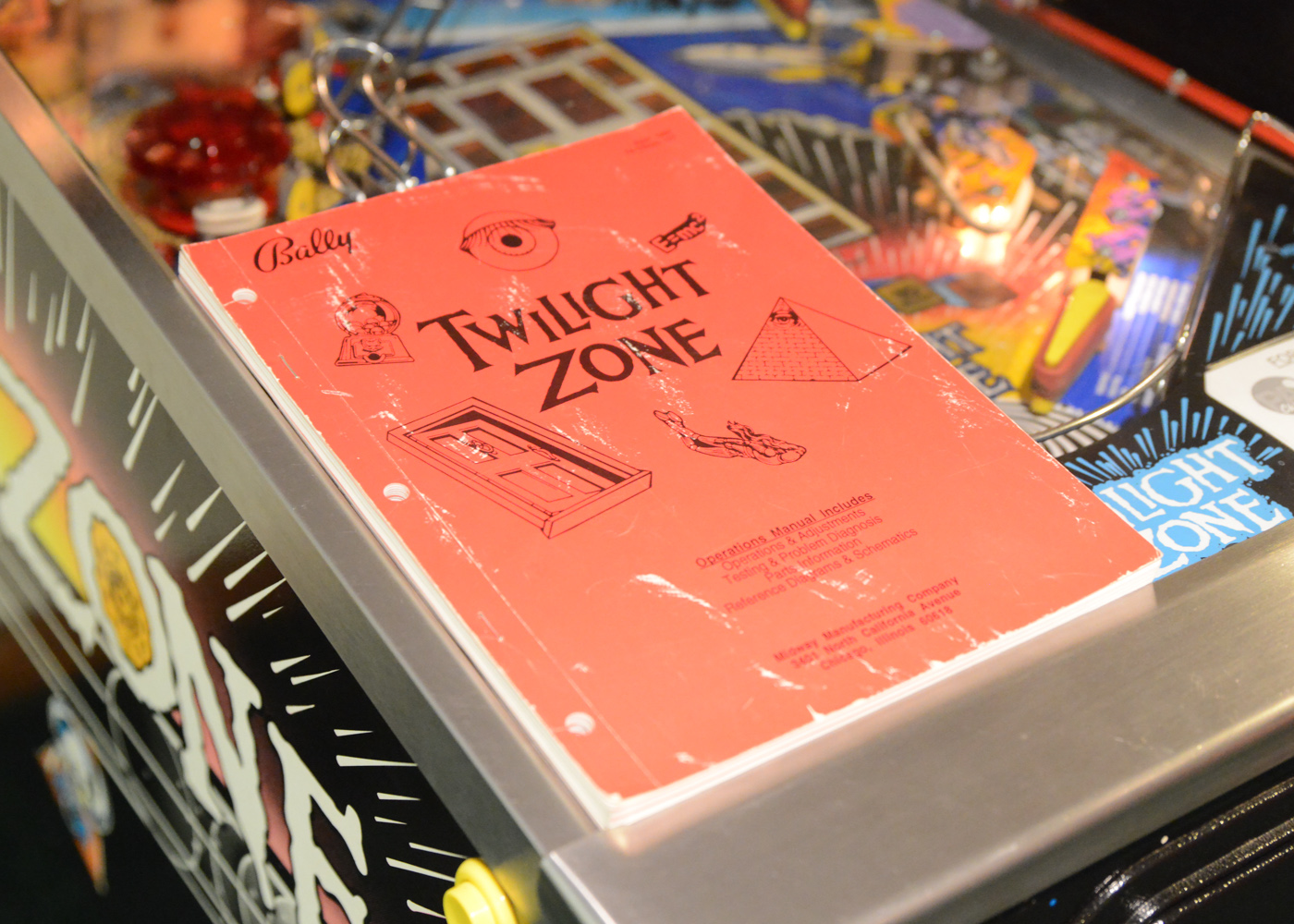 1993 "Twilight Zone" Electronic Pinball Machine by Midway