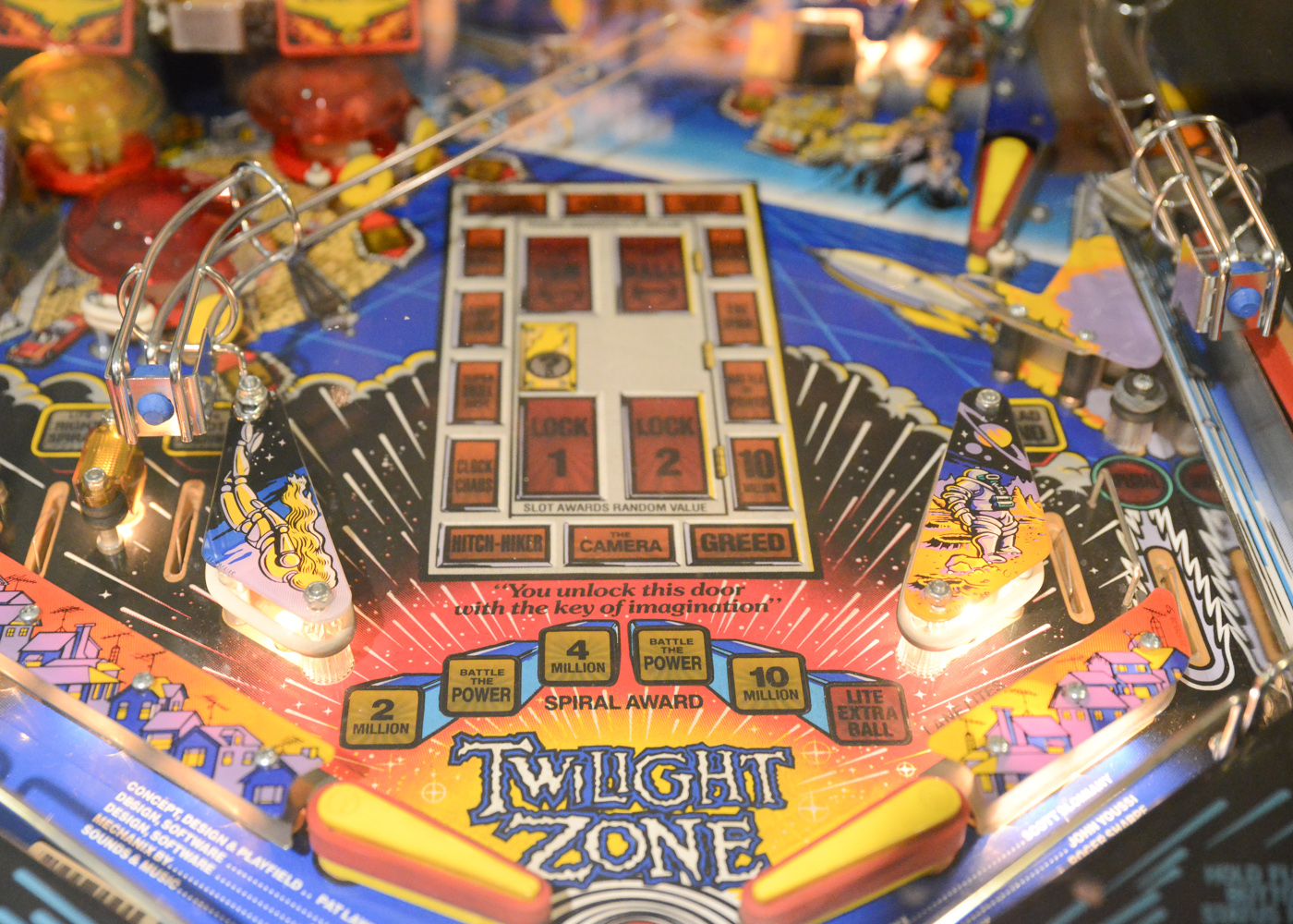 1993 "Twilight Zone" Electronic Pinball Machine by Midway
