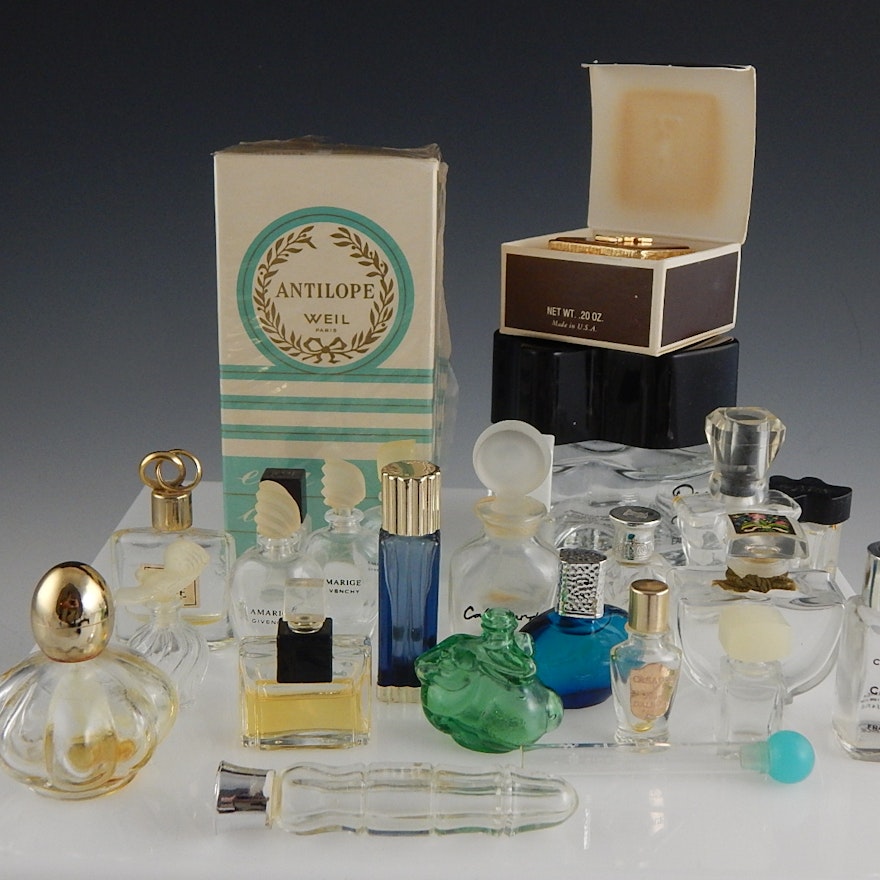 Vintage Perfumes and Small Perfume Bottles