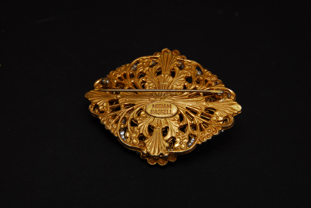 Miriam Haskell Faux Pearl Costume Jewelry