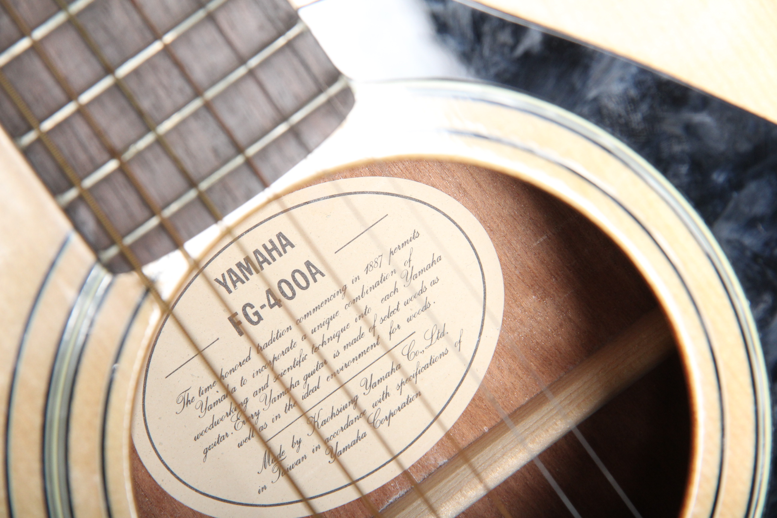 Yamaha FL-400A Acoustic Guitar