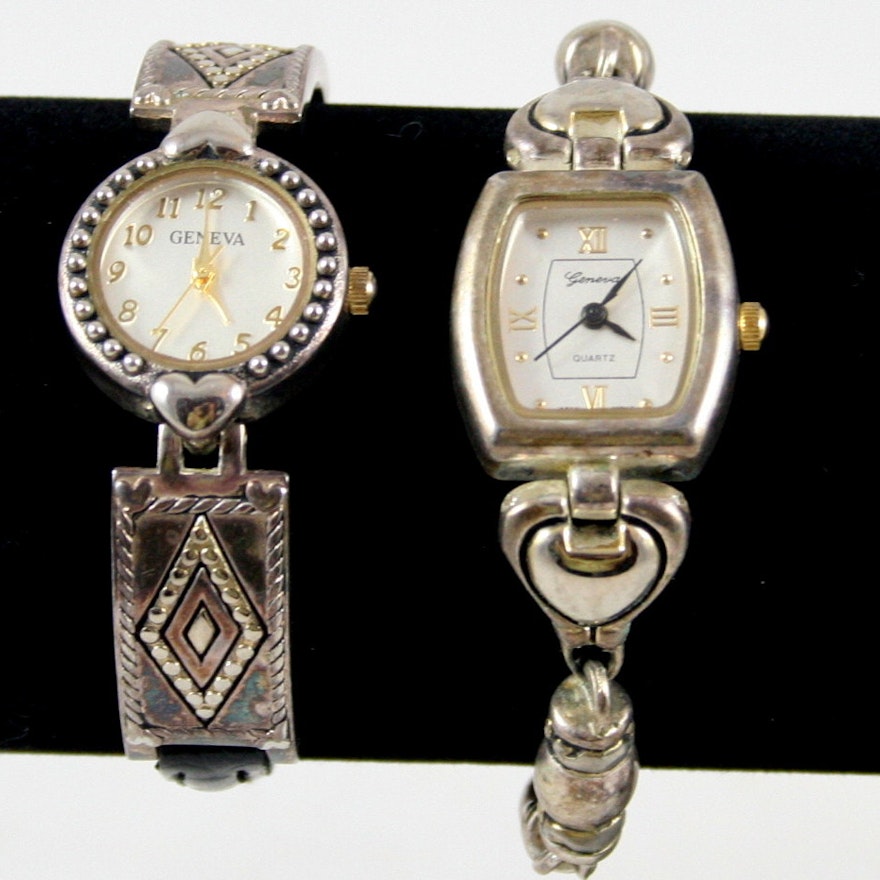 Pair of Women's Watches From Geneva