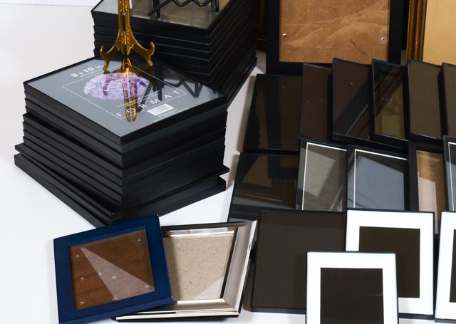 Large Assortment of Picture Frames