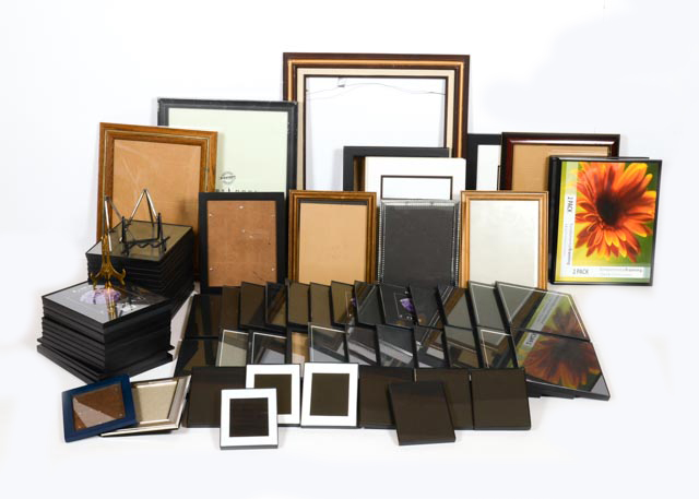 Large Assortment of Picture Frames