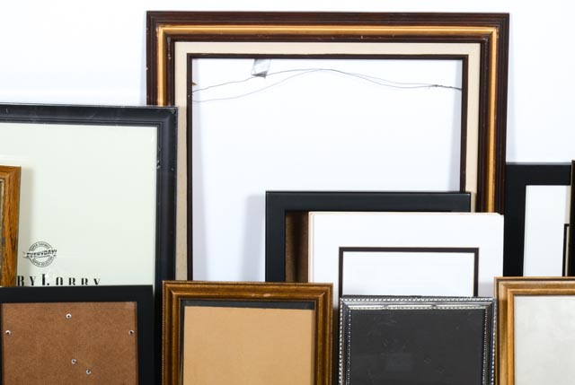 Large Assortment of Picture Frames