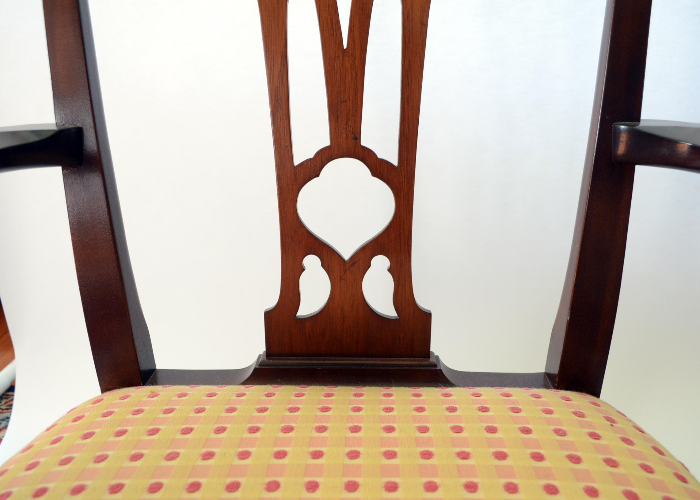 Saybolt Cleland Chippendale Style Dining Chairs