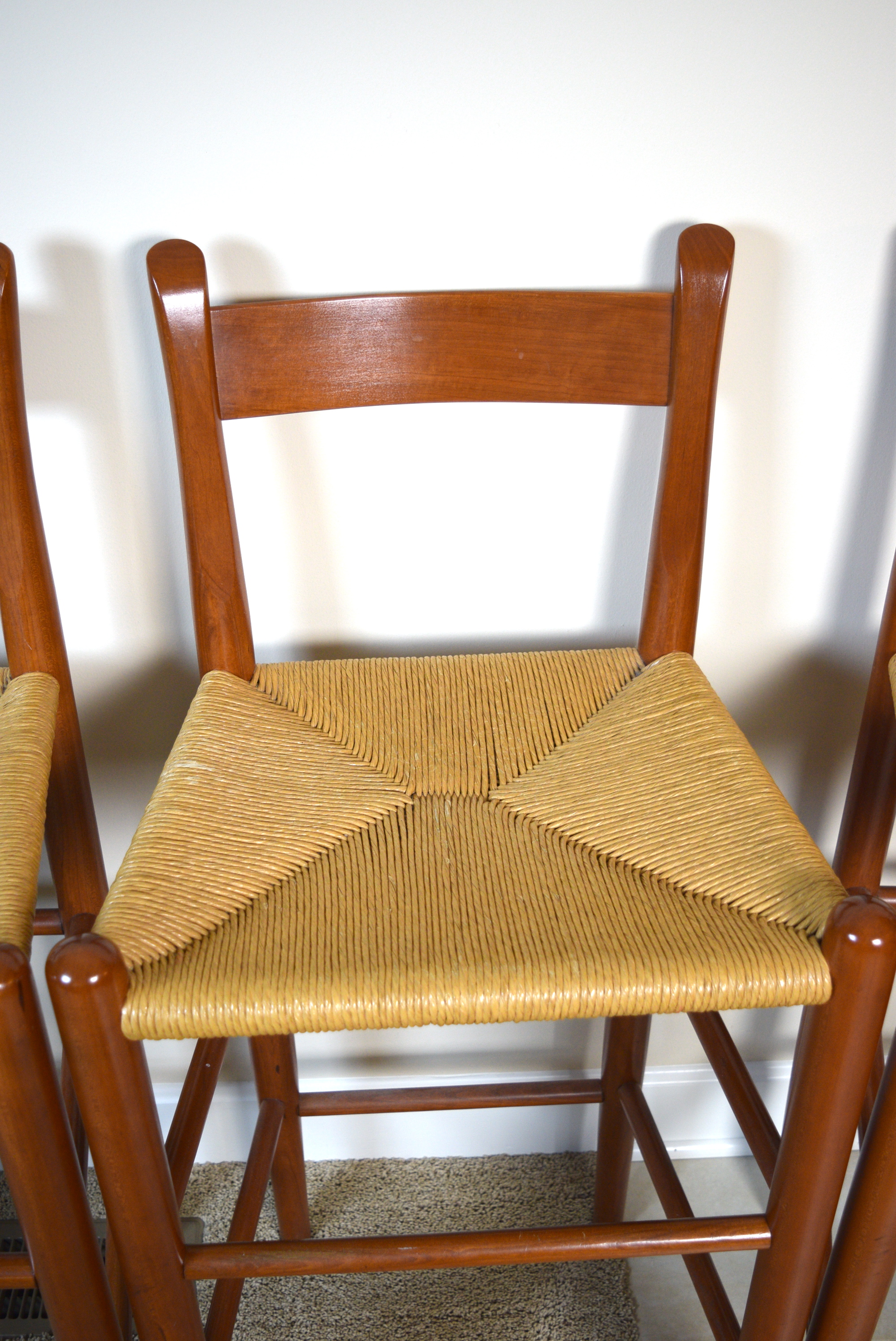 Four E. A. Clore Sons, Inc. Bar Chairs