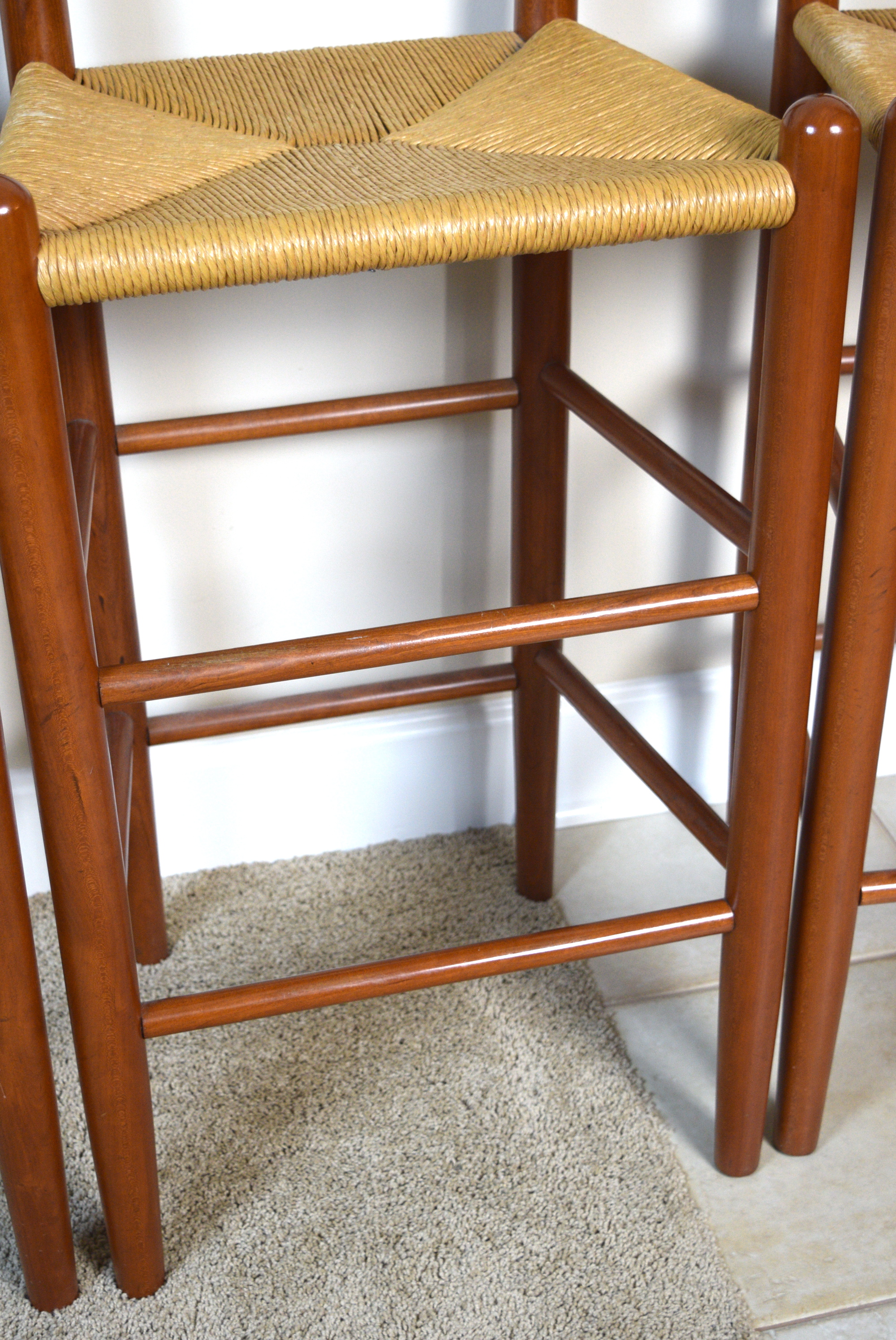 Four E. A. Clore Sons, Inc. Bar Chairs