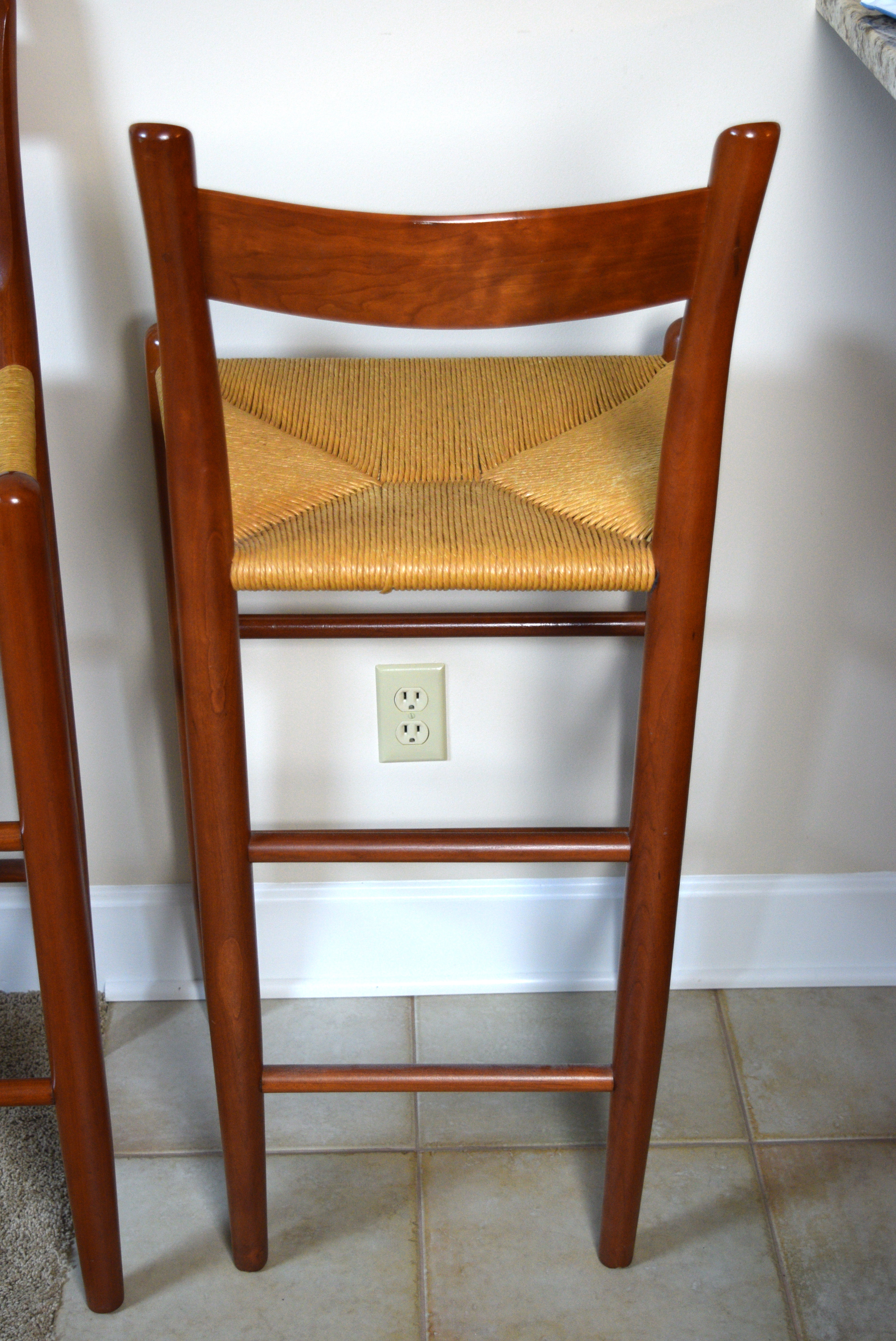 Four E. A. Clore Sons, Inc. Bar Chairs