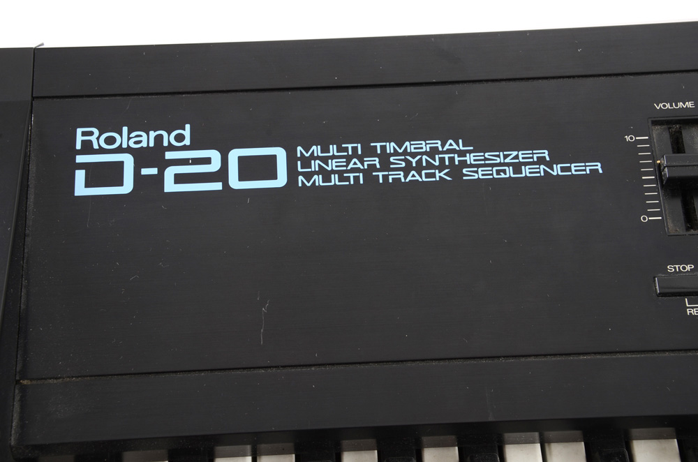 Roland D-20 Synthesizer with Stand