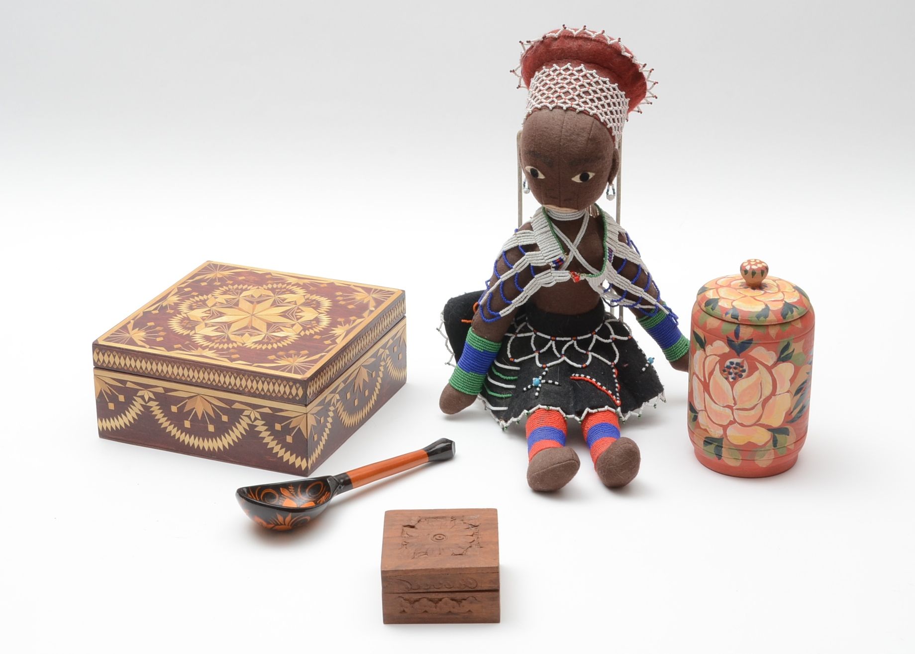 Collection of Travel Souvenirs