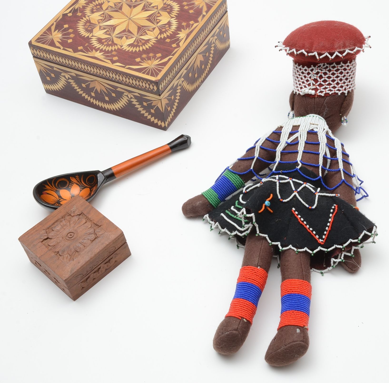 Collection of Travel Souvenirs