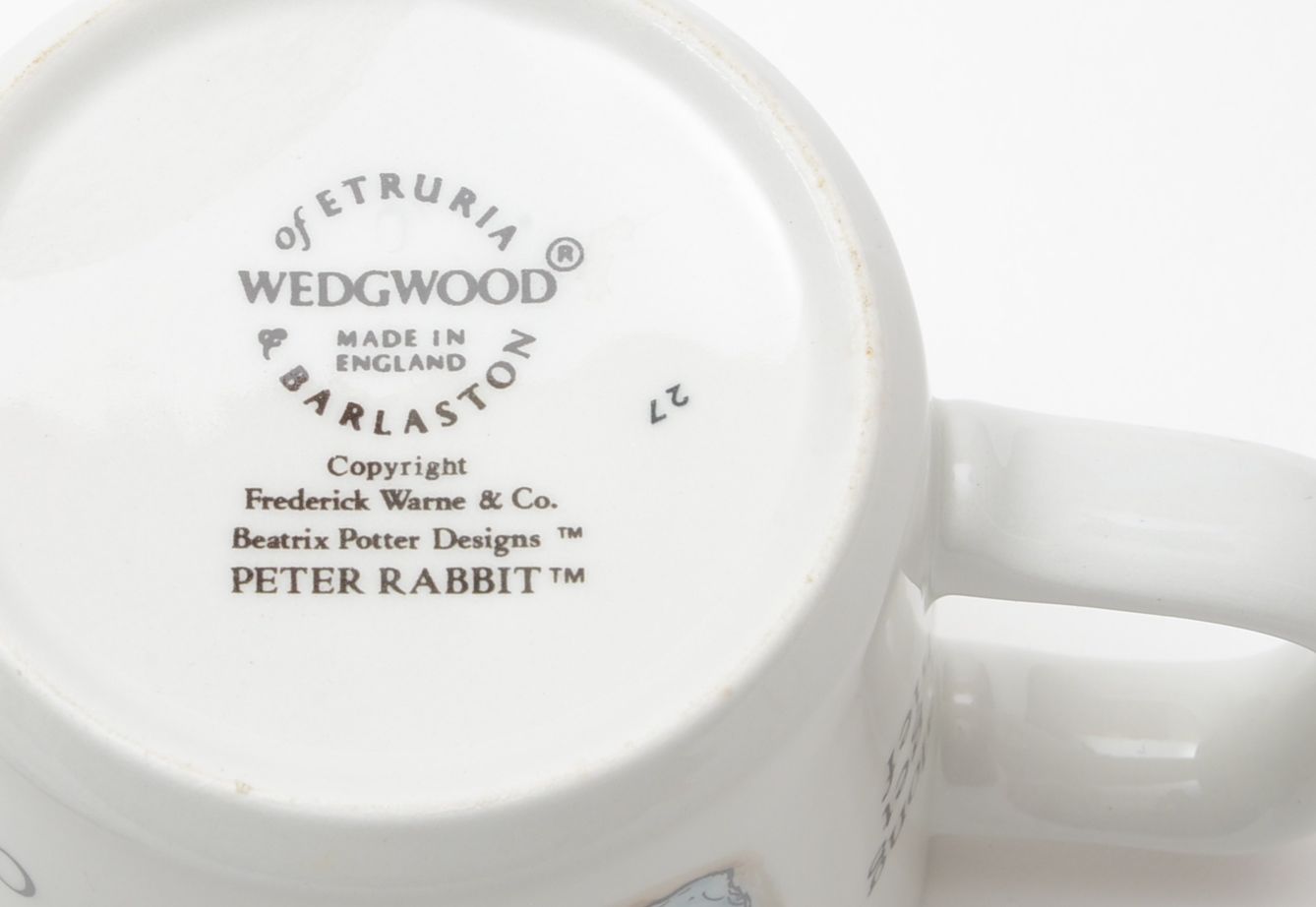 Wedgwood "Peter Rabbit" Mug and Saucer