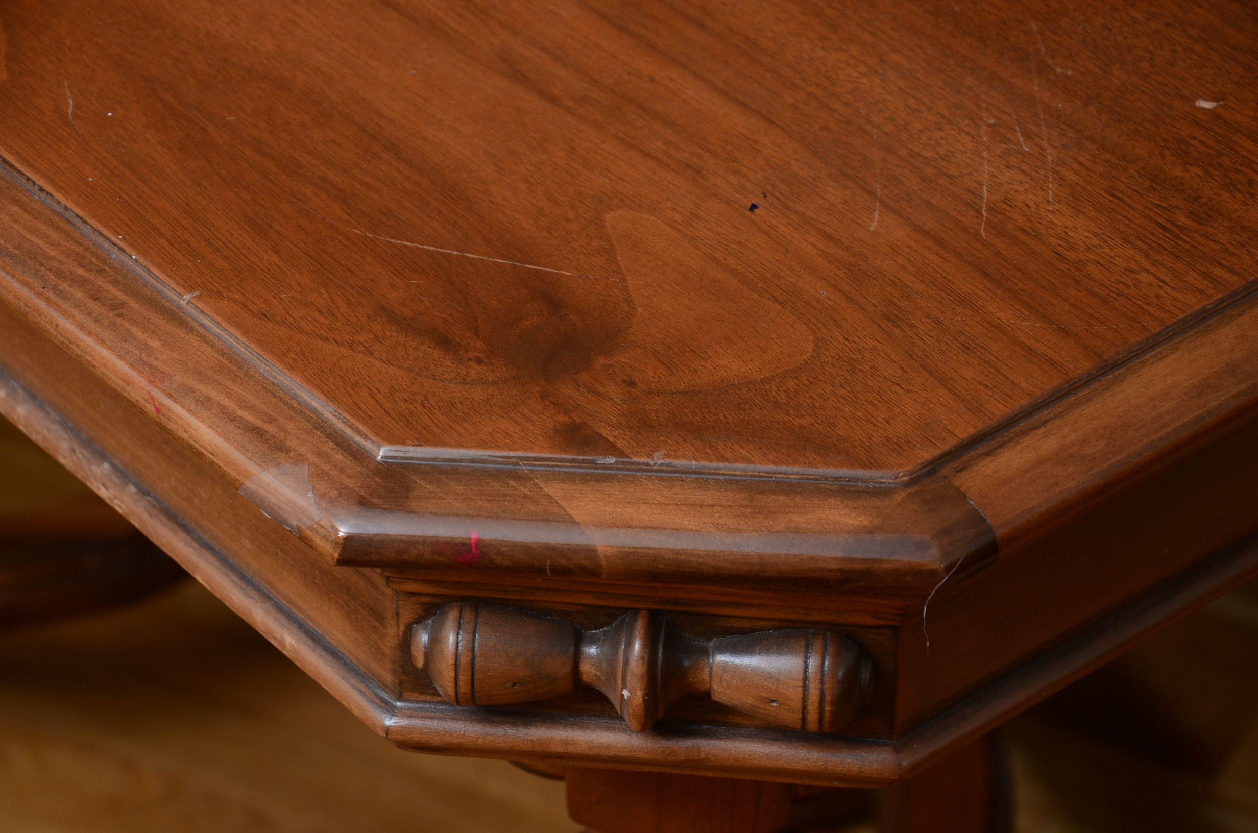 Jacobean Style Dining Room Table and Chairs