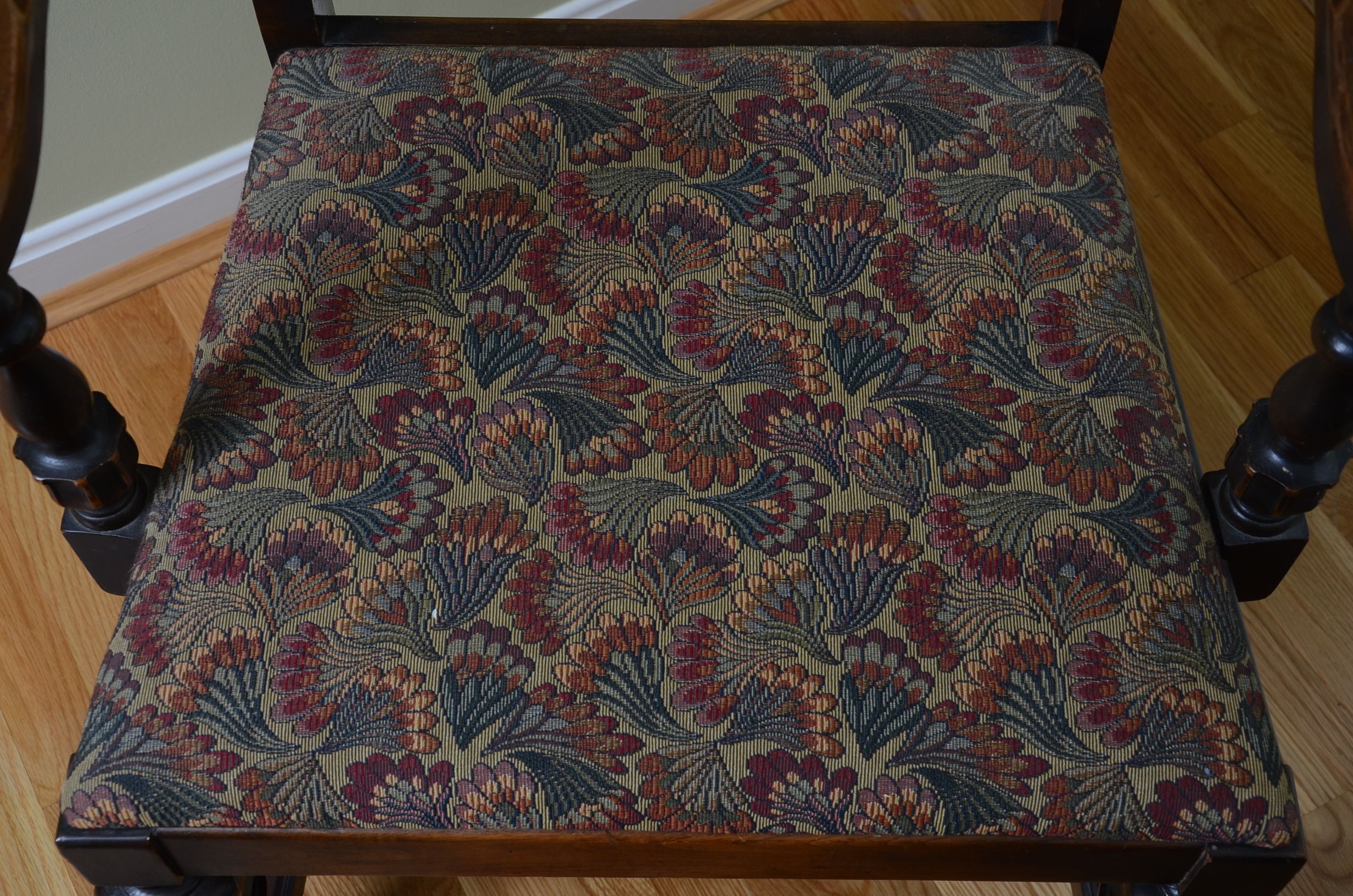 Jacobean Style Dining Room Table and Chairs