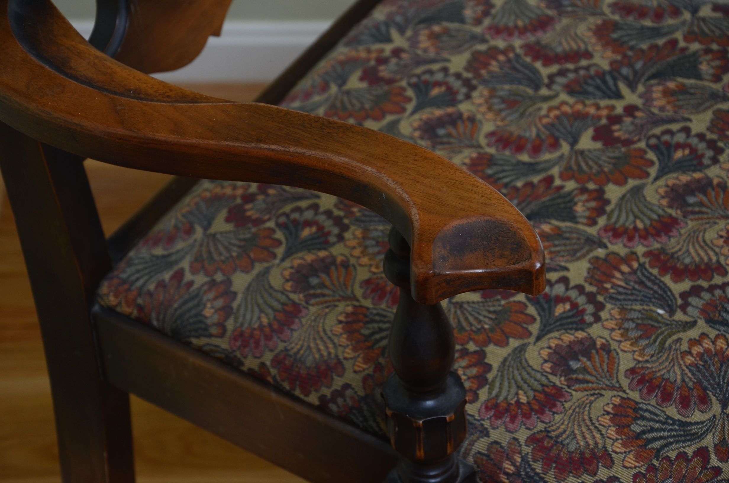 Jacobean Style Dining Room Table and Chairs