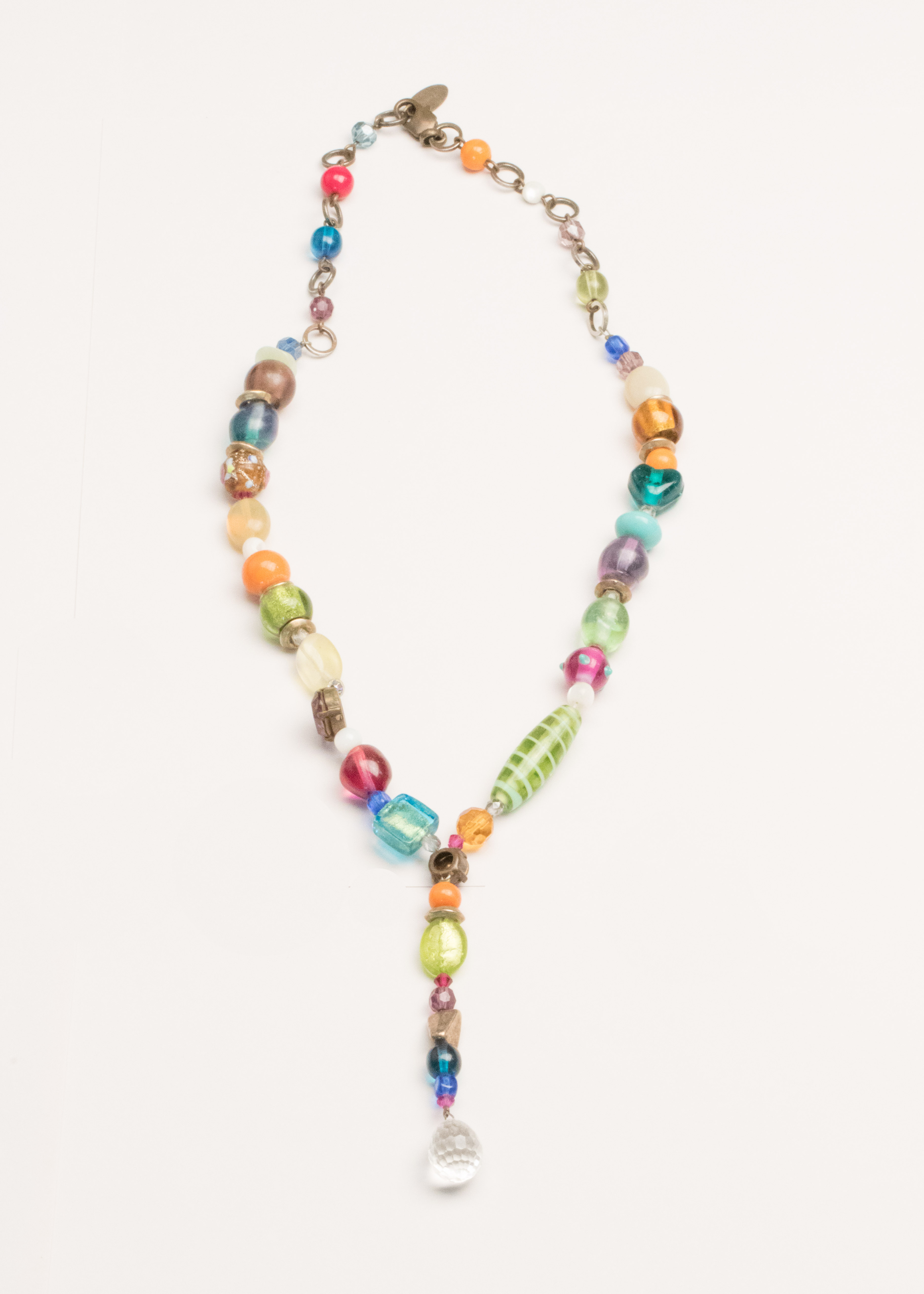 Assortment of Stone and and Gold Tone Costume Jewelry