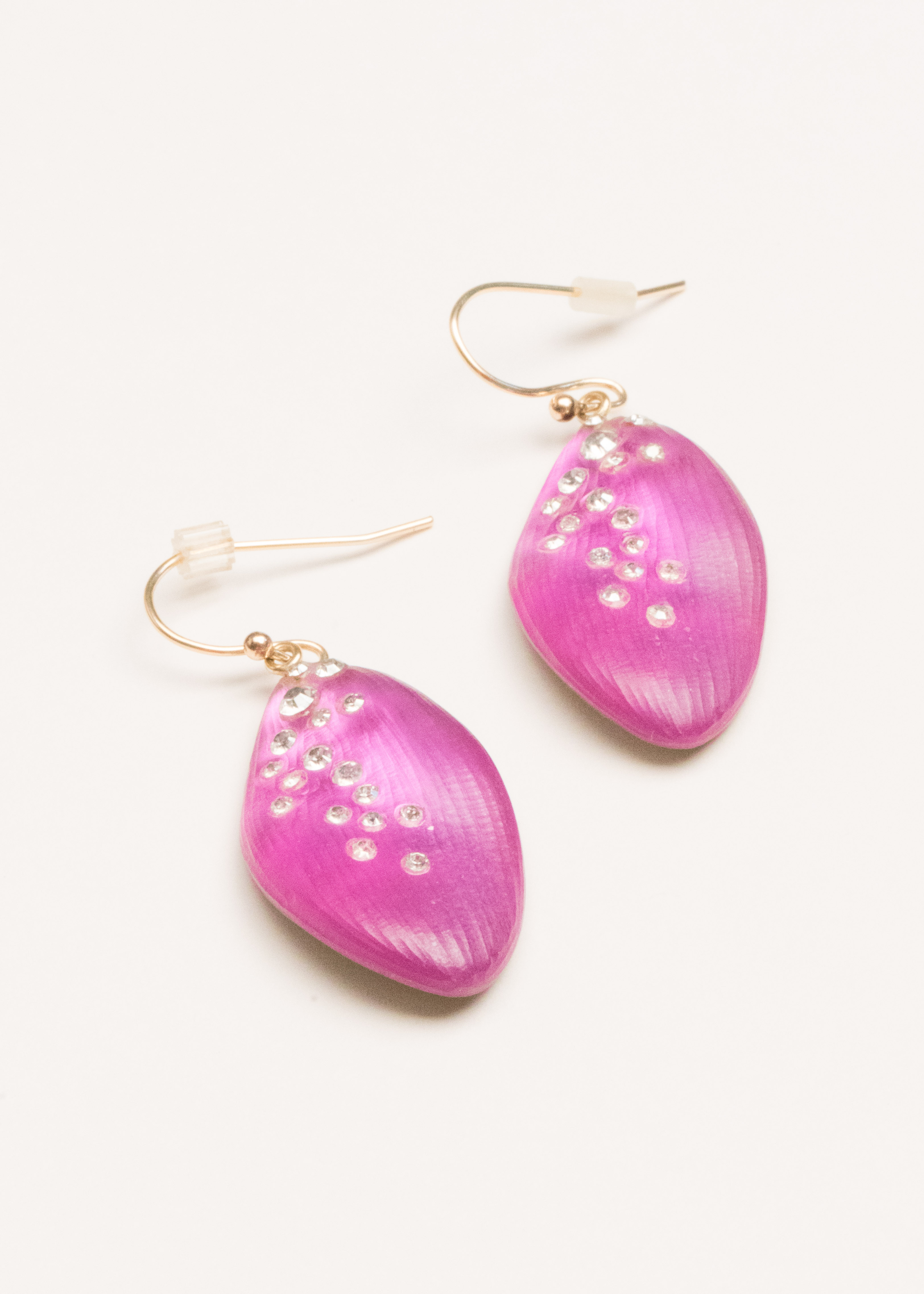 Assortment of Stone and and Gold Tone Costume Jewelry