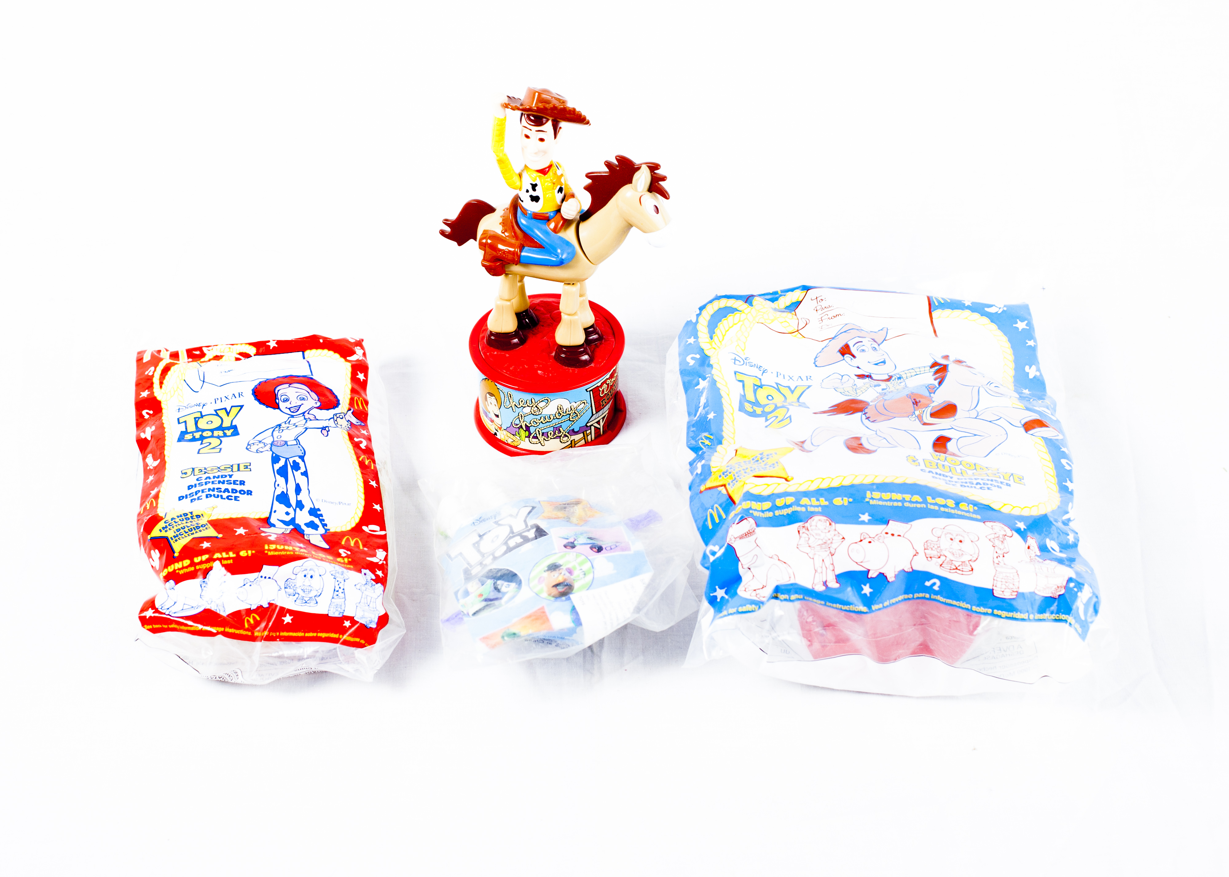 Disney Pixar's "Toy Story" Woody and Jessie Candy Dispensers