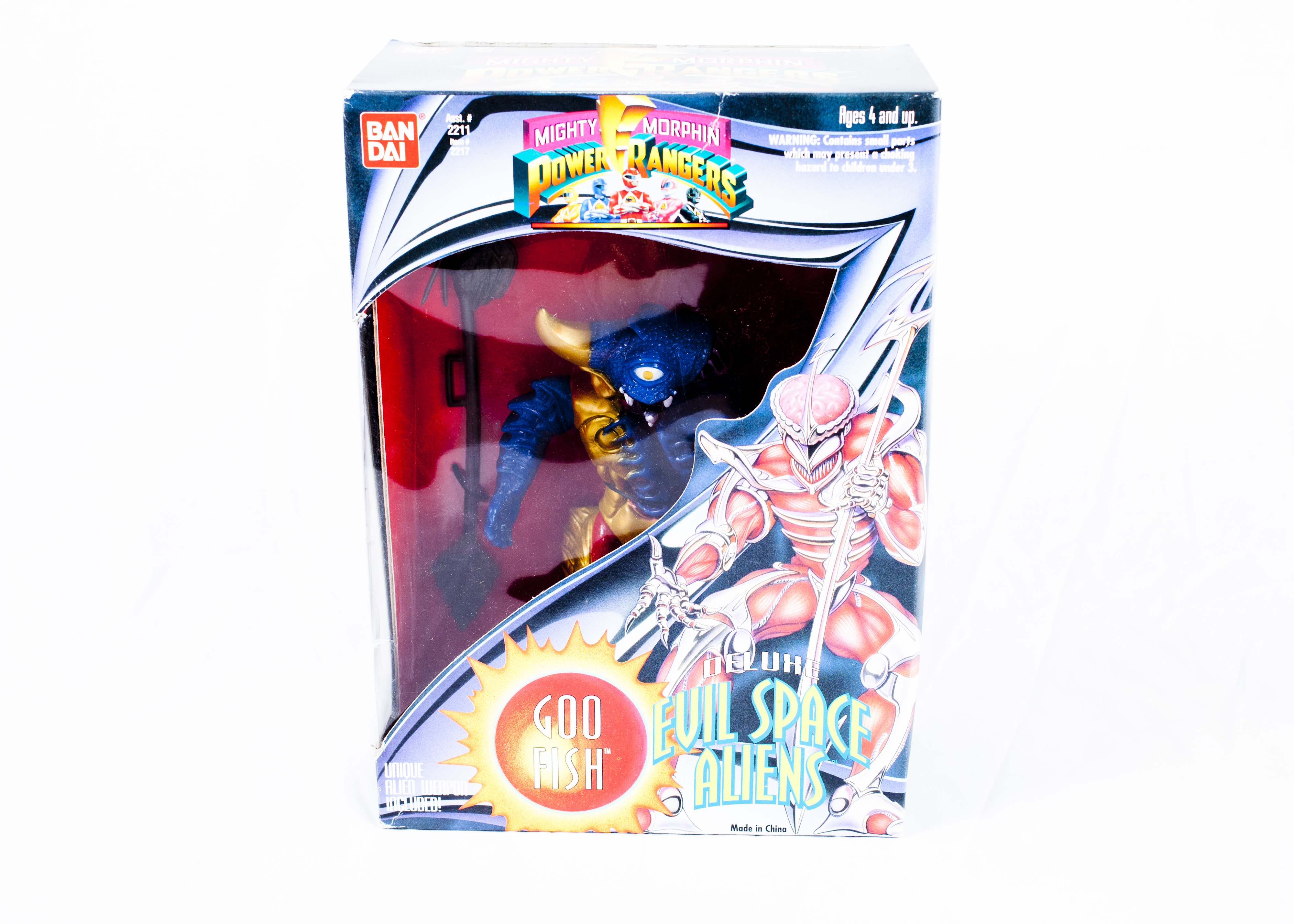 "Mighty Morphin Power Rangers" Goo Fish Action Figure