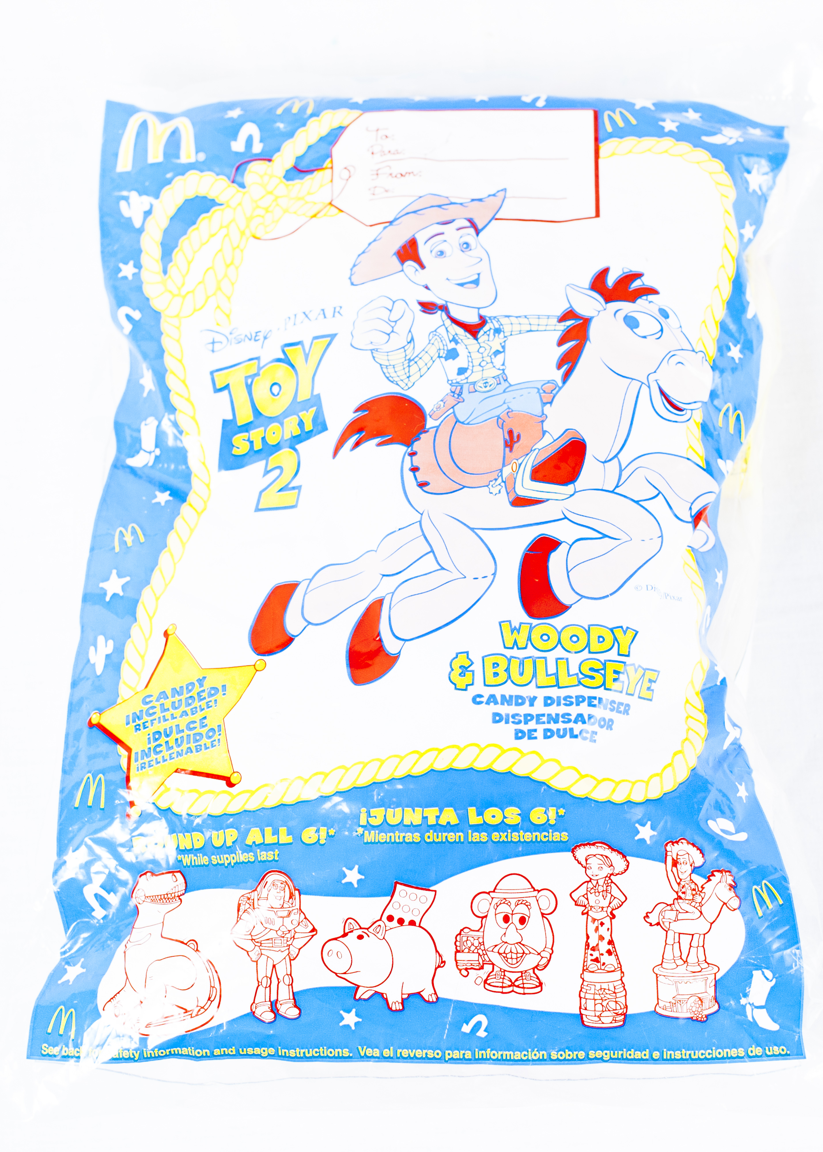 Disney Pixar's "Toy Story" Woody and Jessie Candy Dispensers