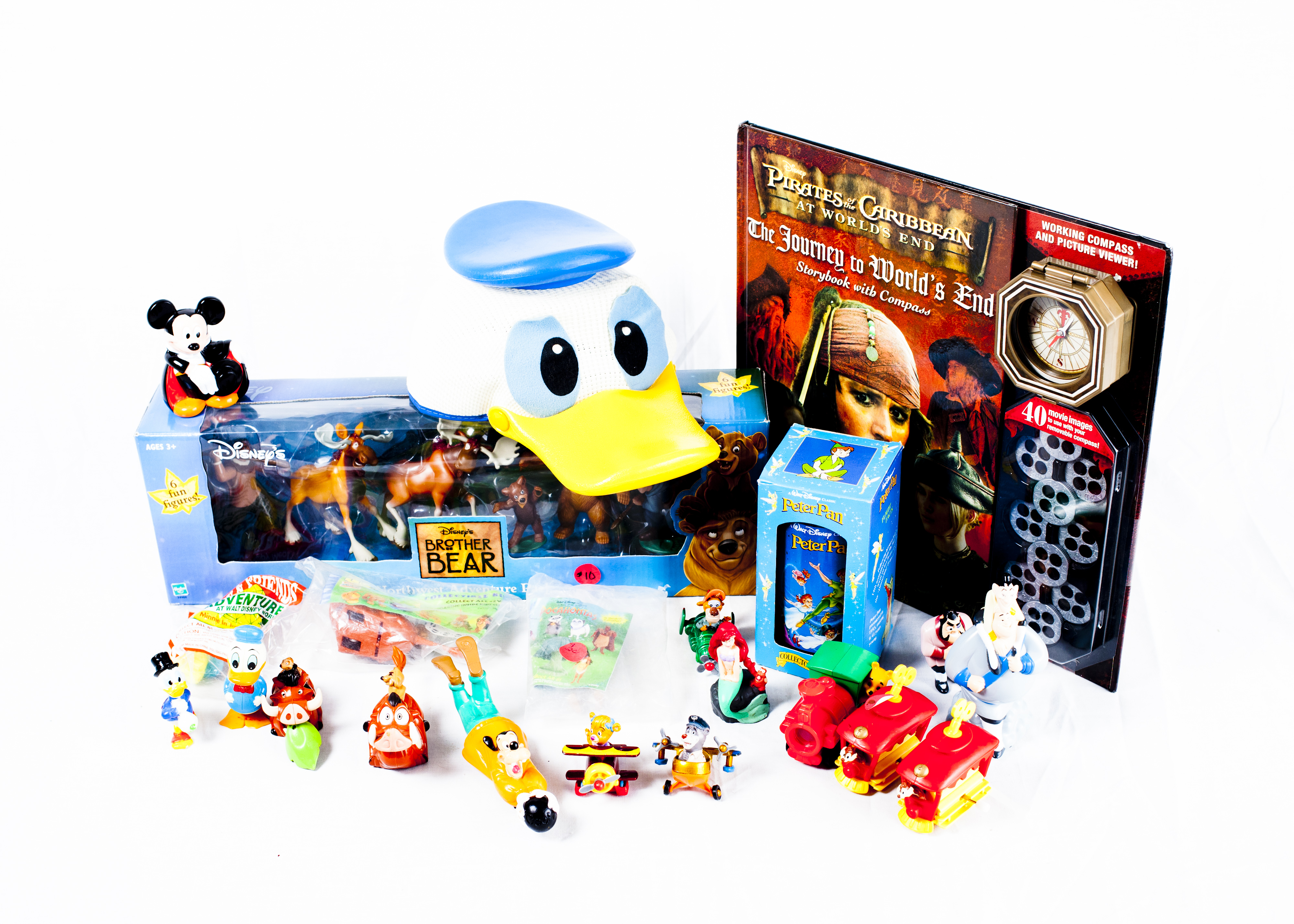Collection of Happy Meal and Vintage Disney Toys