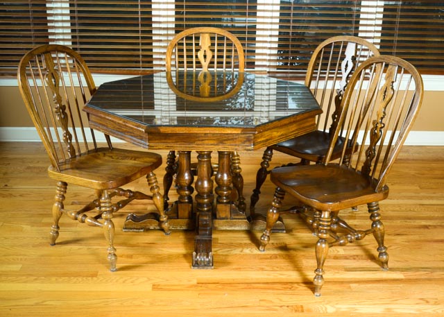 Dining table discount set royal oak