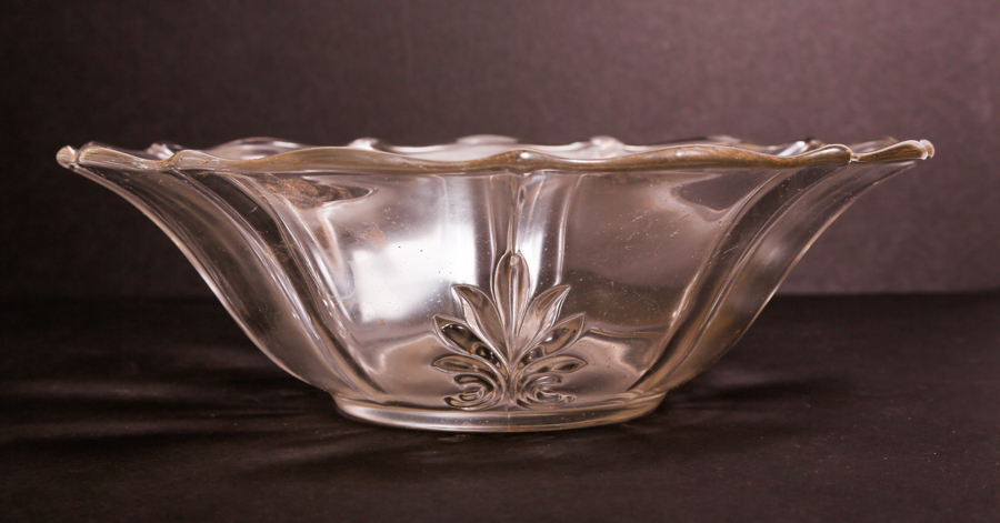 Collection of Vintage Pressed Glass Dishes