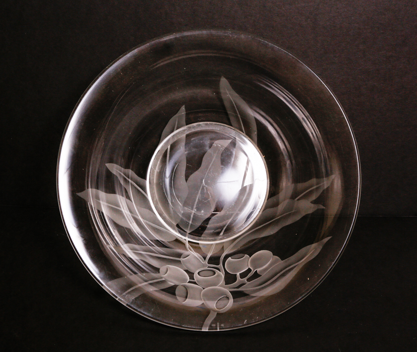 Collection of Vintage Pressed Glass Dishes