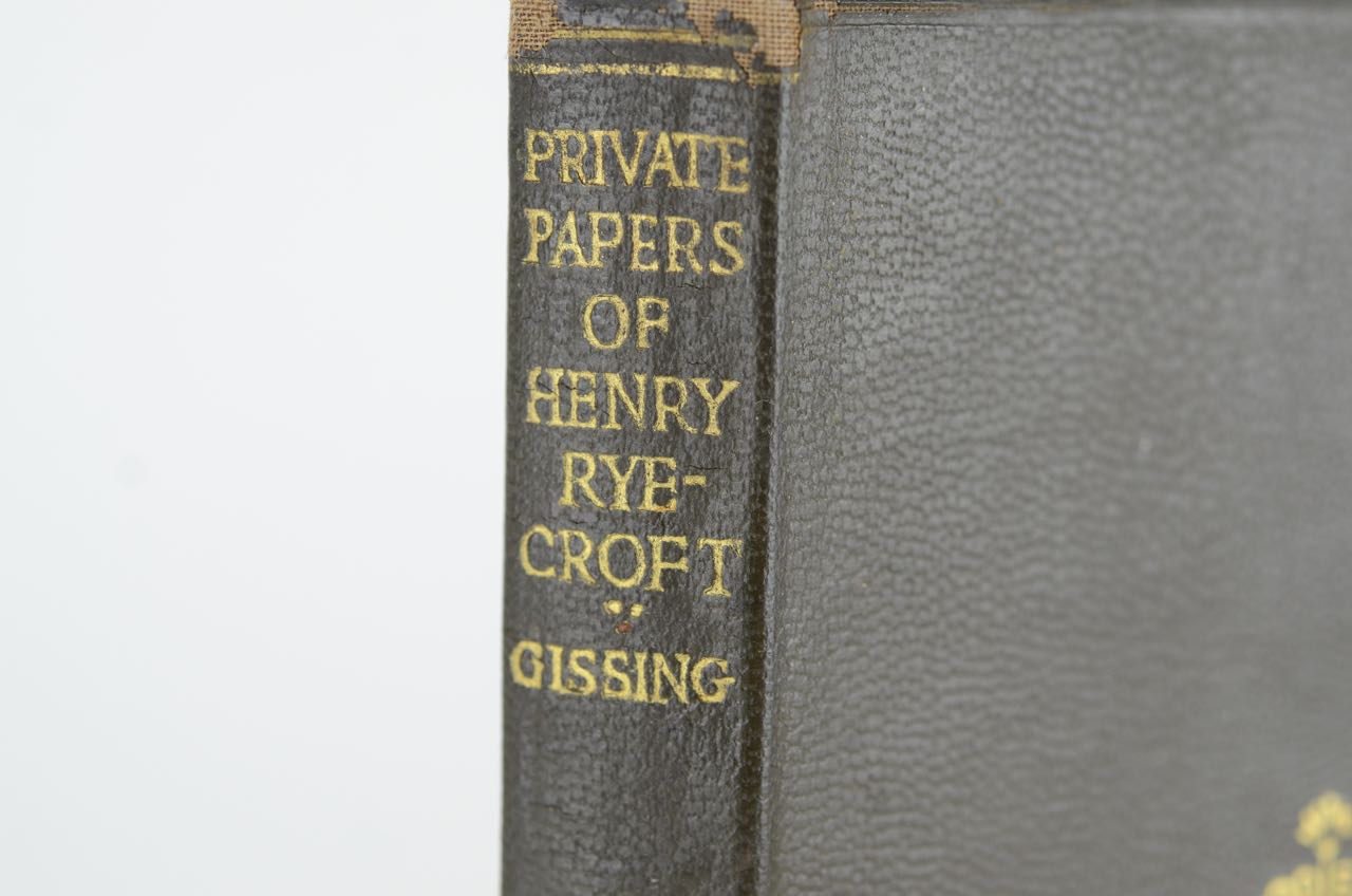 1918 Edition of "The Private Papers of Henry Ryecroft"