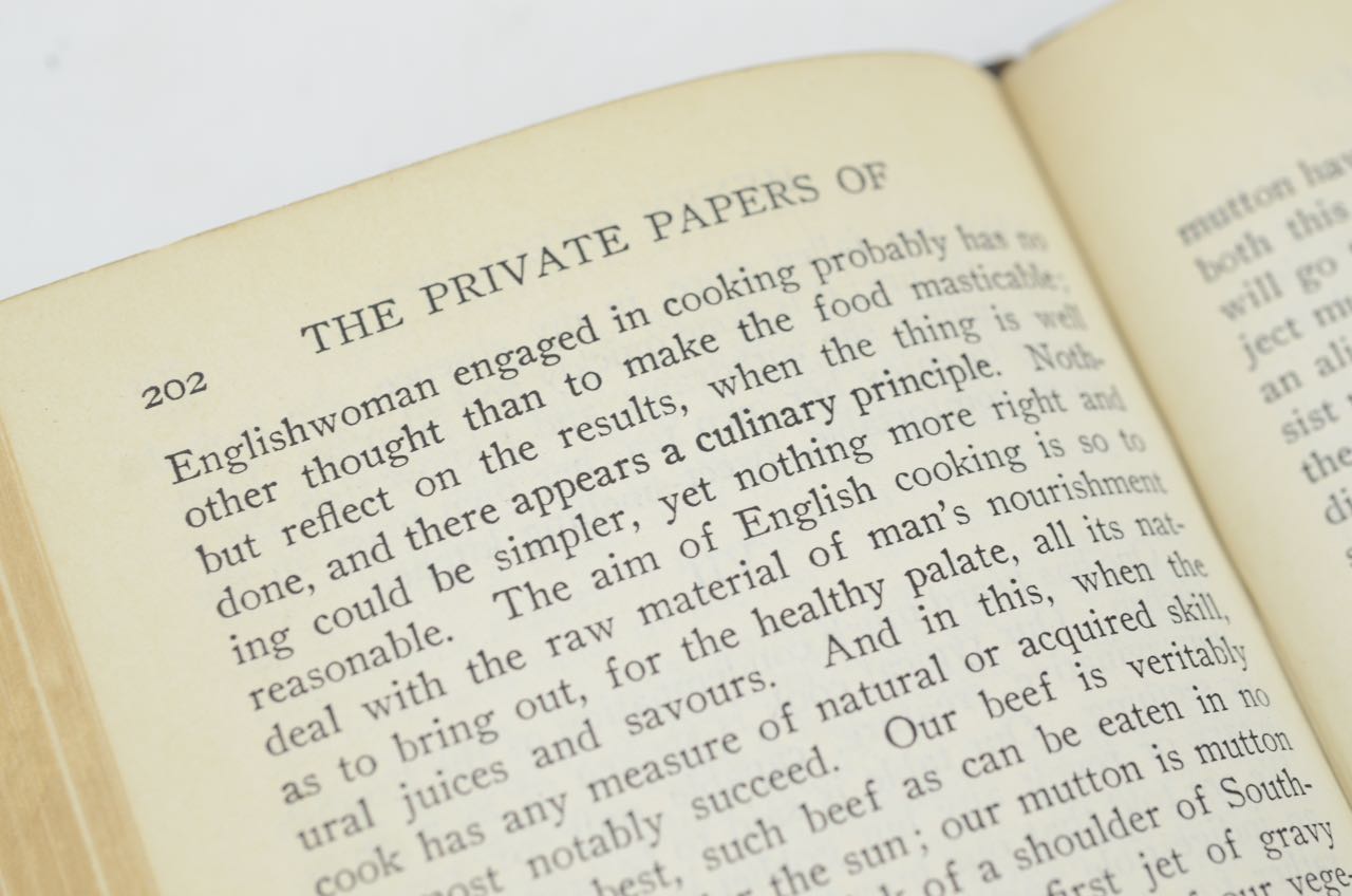 1918 Edition of "The Private Papers of Henry Ryecroft"