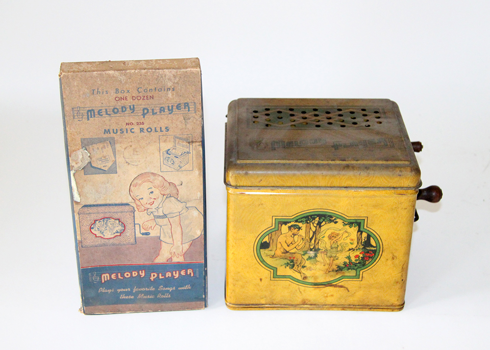 Melody Player Music Box with Song Rolls