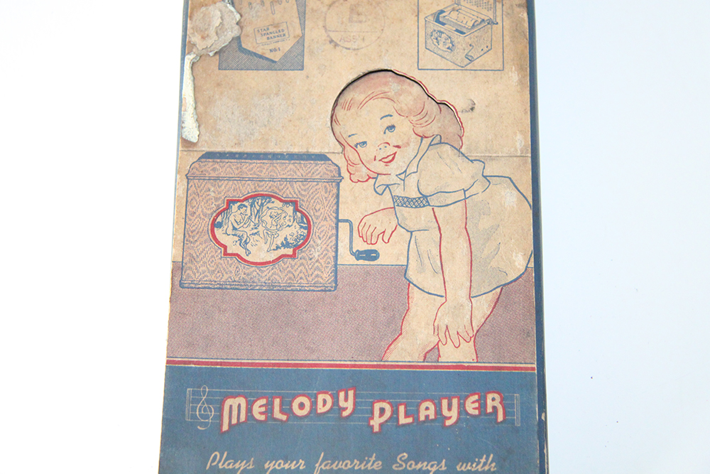 Melody Player Music Box with Song Rolls
