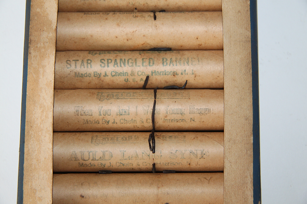 Melody Player Music Box with Song Rolls