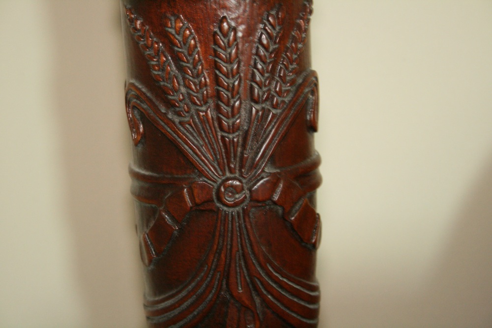 Four Poster Rice Carved Canopy Bed