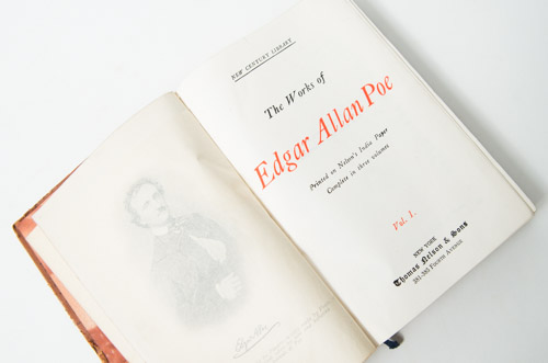 Edgar Allan Poe Library and Johnson & Hardin Classic Book Set