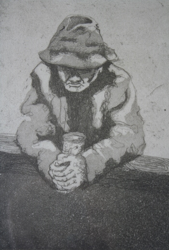 Limited Edition Etching by Monica Scheidt