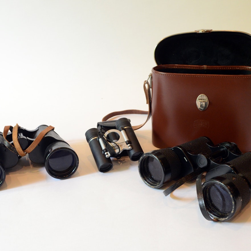 Collection of Hensolt Wetzlar Binoculars