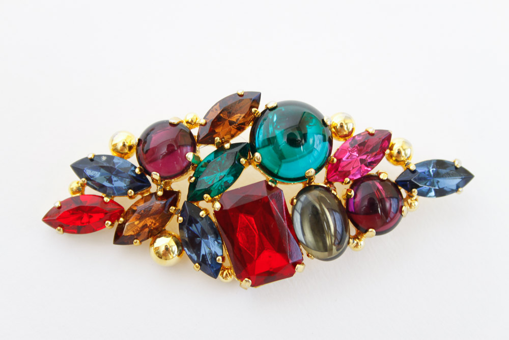 Bold Gold Toned Costume Jewelry