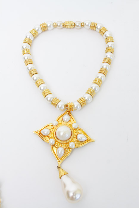 Bold Gold Toned Costume Jewelry