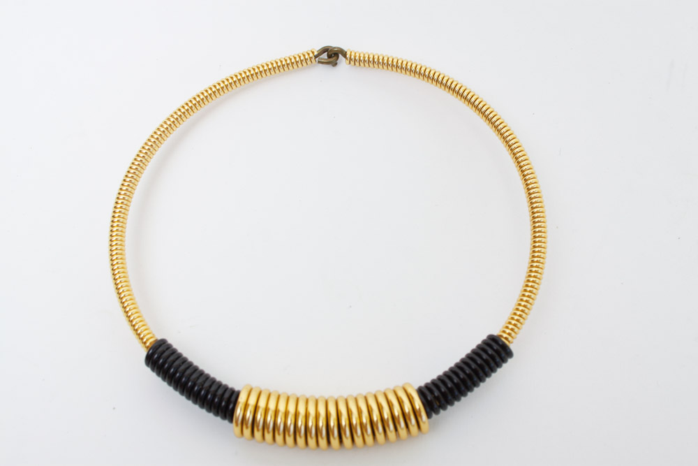Bold Gold Toned Costume Jewelry