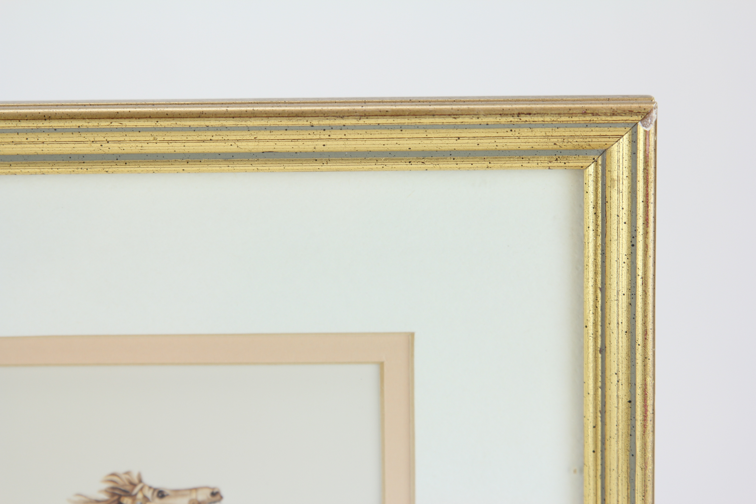 Set of Four Carousel Lithographs by Patricia S. Baker