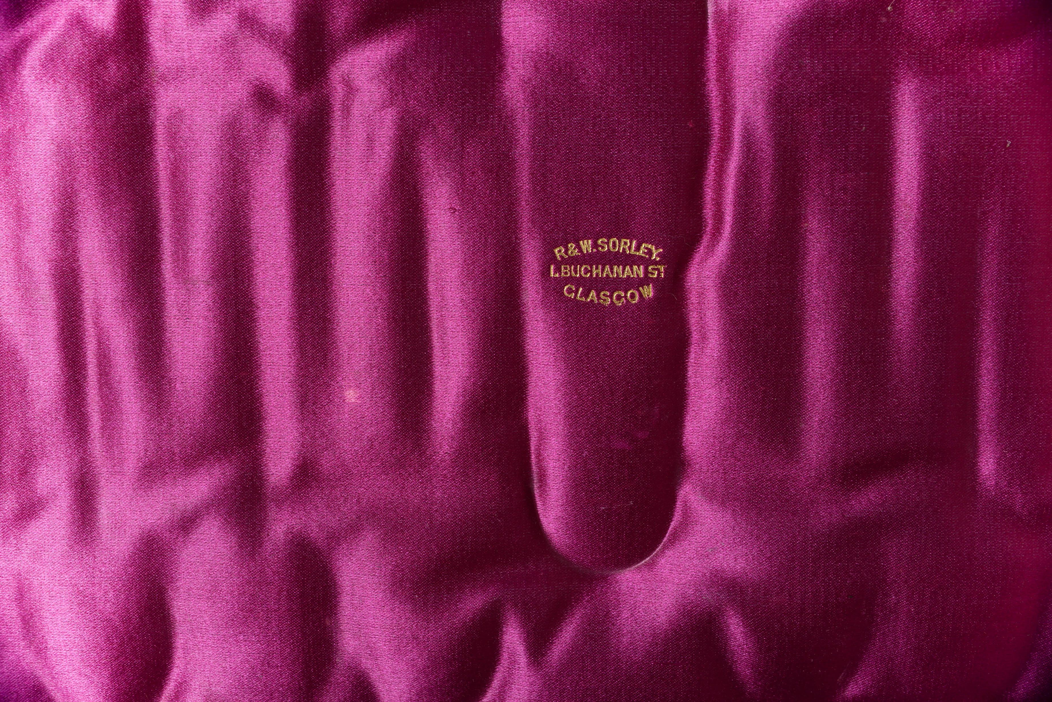 R&W Sorley Glasgow English Sheffield Platted Silver Spoon Set