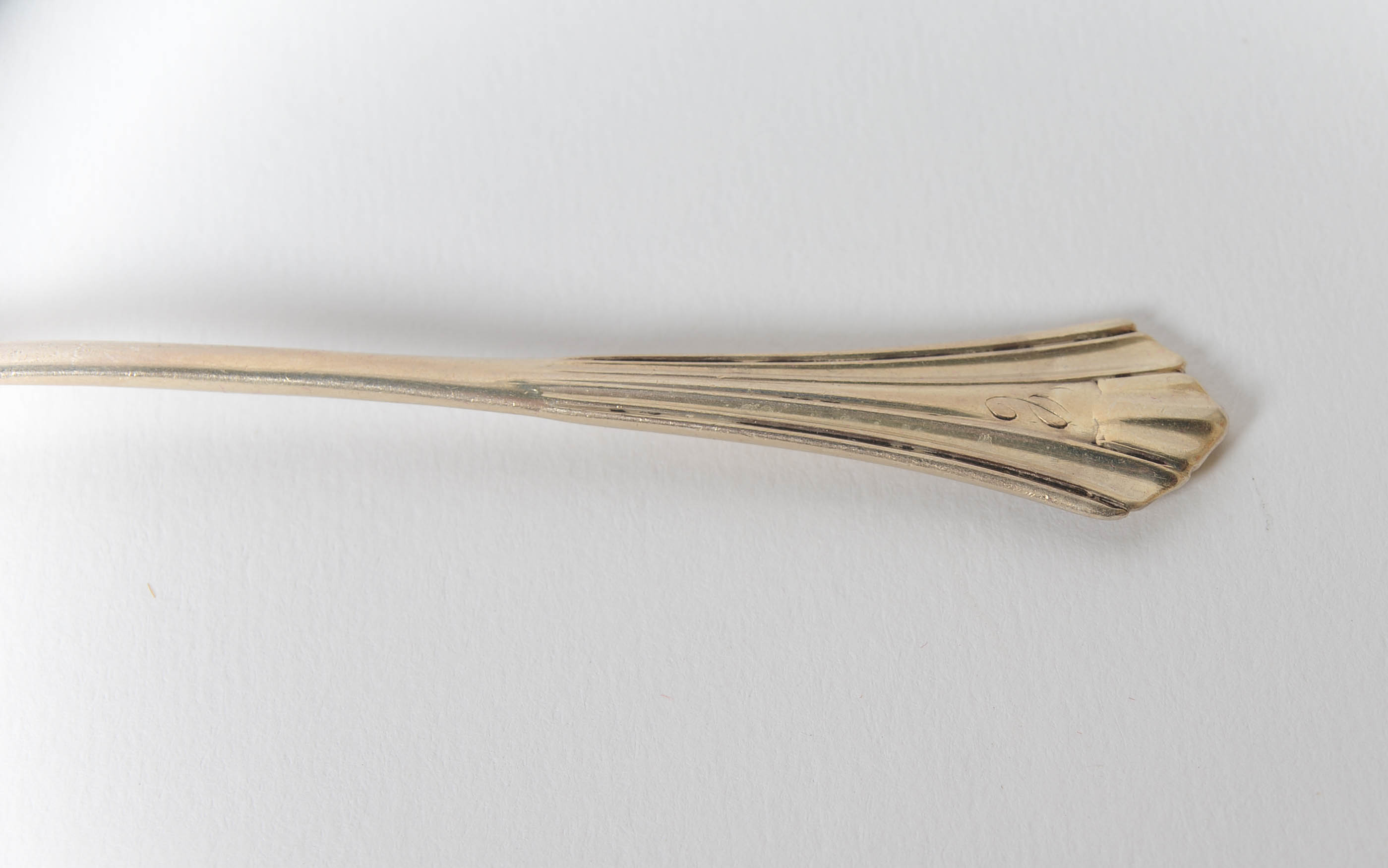 R&W Sorley Glasgow English Sheffield Platted Silver Spoon Set